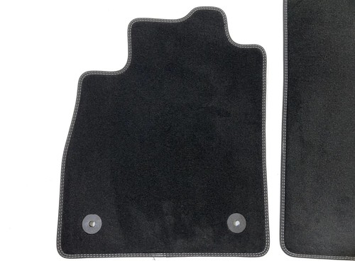 OEM Ford Floor Mats Black Velour Fiesta Puma ST Line Original Carpet Fabric - Picture 3 of 9
