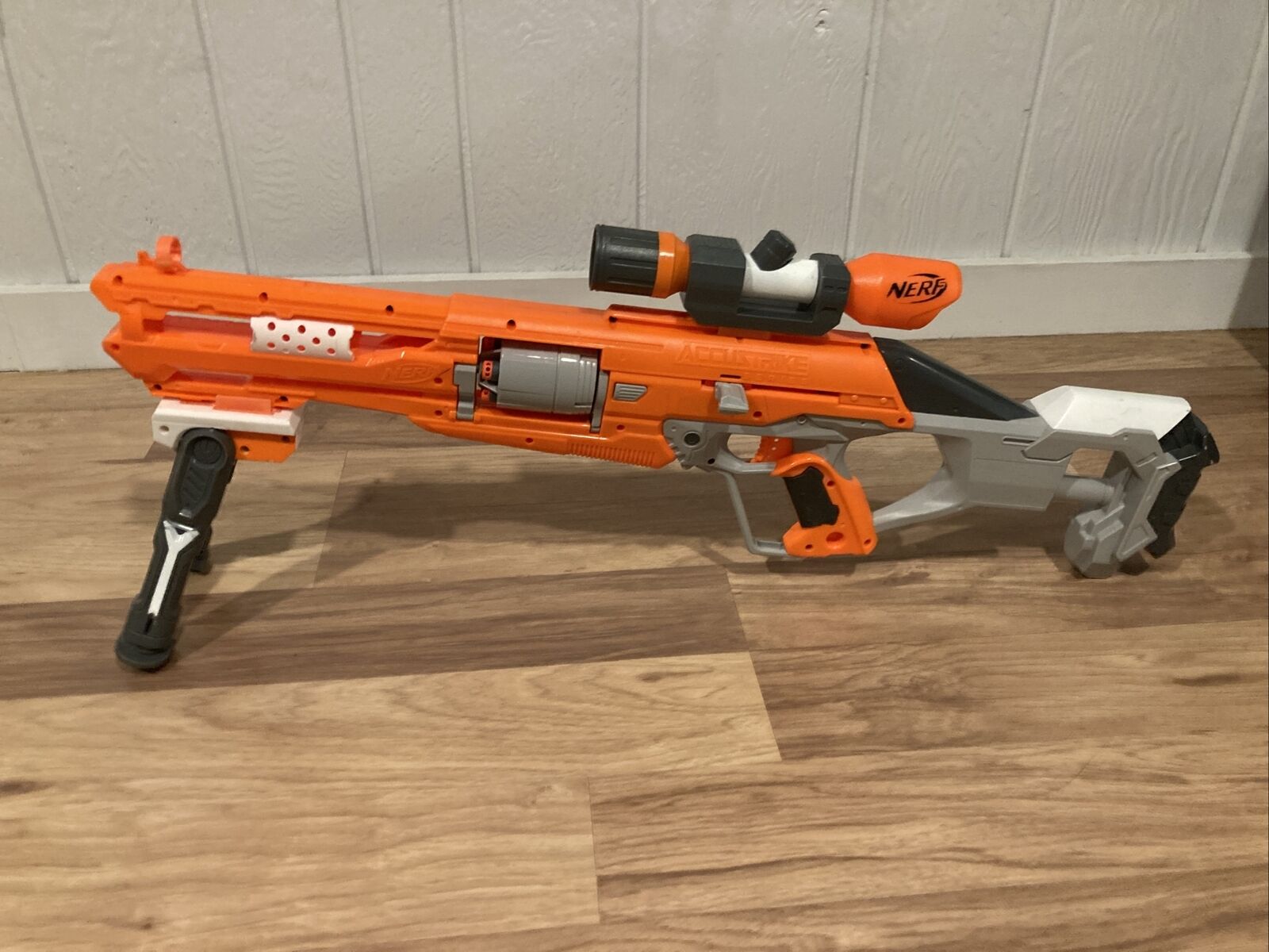 Nerf Elite AccuStrike Series AlphaHawk Sniper Rifle Blaster. 30 Inches Long!