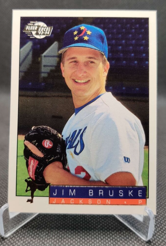1993-94 Fleer Excel #197 Jim Bruske Jackson Generals baseball card