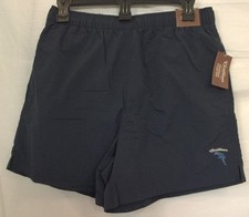 Caribbean Roundtree Yorke Size S Small Dark Navy New Mens Swimming Trunks