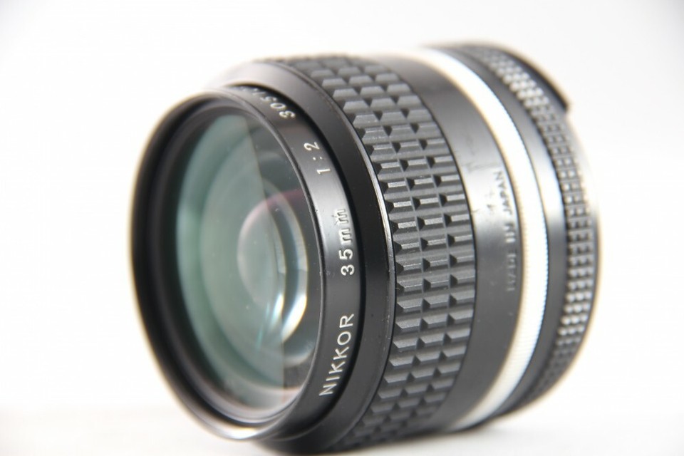 Excellent Nikon Nikkor Ai-s Ais 35mm f/2 f 2 Wide Angle MF Lens from ...