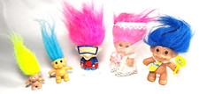Vintage Troll Dolls lot of 5.