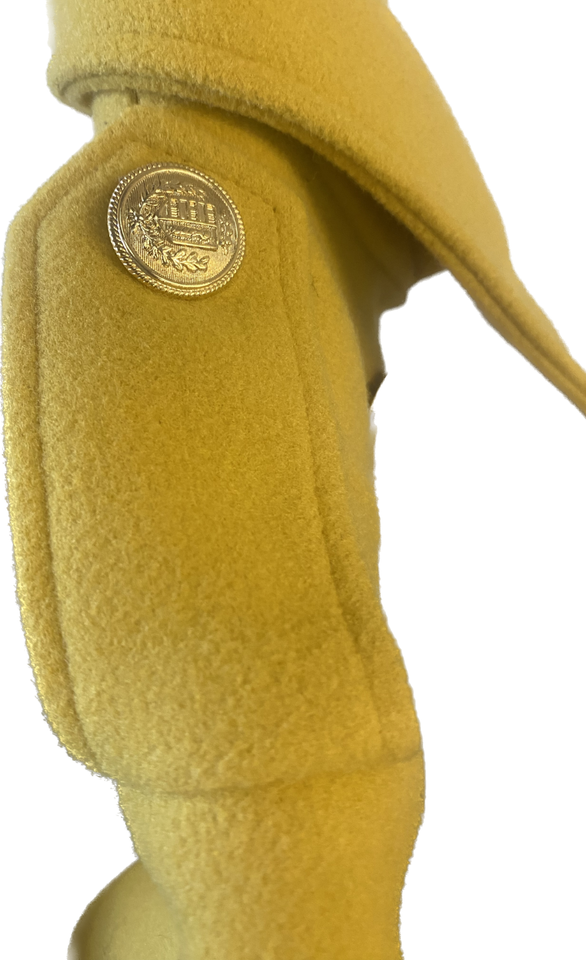 JAMES LAKELAND MILITARY LONG COAT YELLOW UK XS US 8 EU 40 REF JN74 eBay