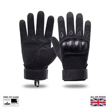 Taktische Handschuhe schwarz AirSoft Paintball Milit&auml;r Outdoor Kampf Schutz