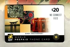 IDT Go Clear, World 2005 Phone Card ( $0 - EXPIRED )