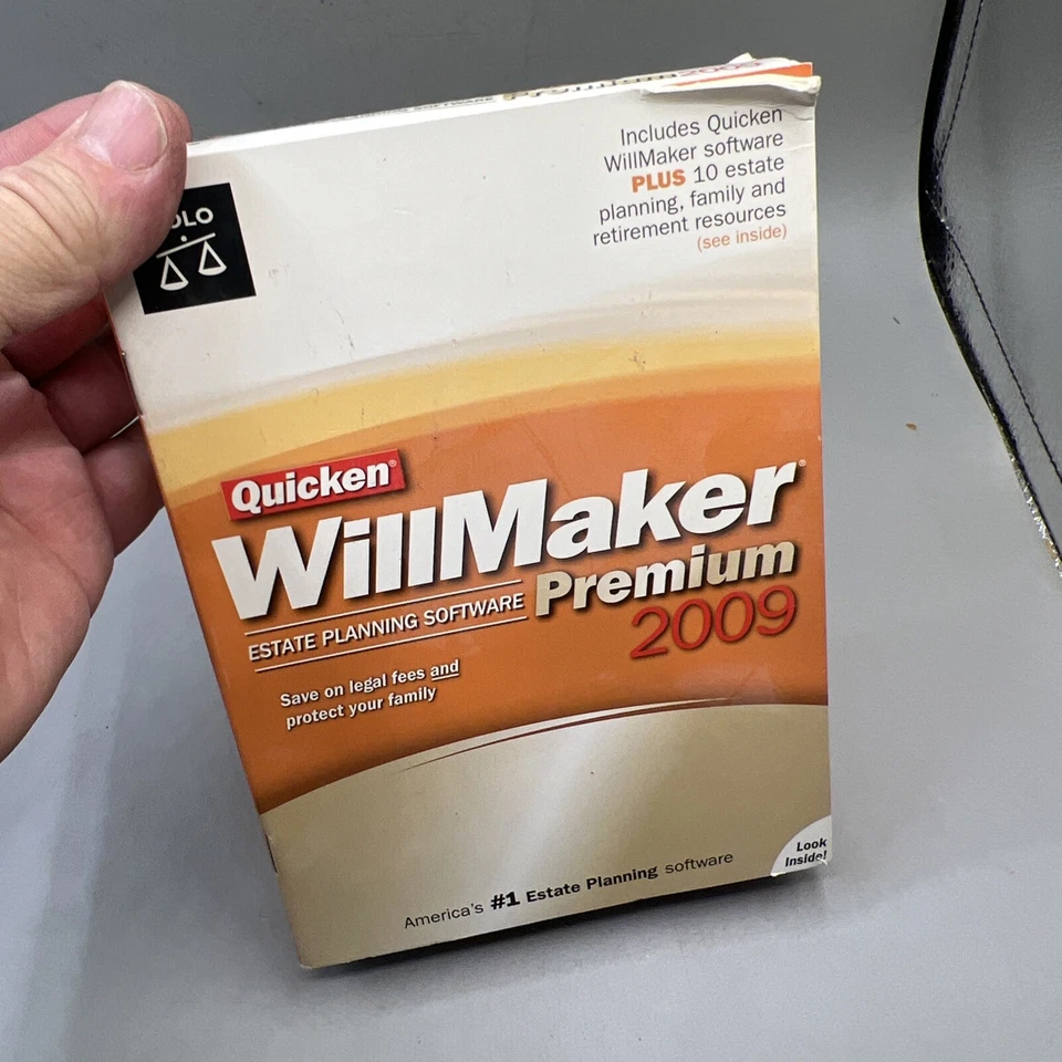 Quicken Willmaker Premium 2008 Estate Planning Software Windows 2000/XP/Vista  - Image 2 of 4
