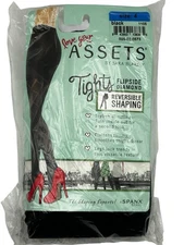 Spanx Love Your Assets by Sara Blakely- Flip Side Diamond Tights Size 4 NWT