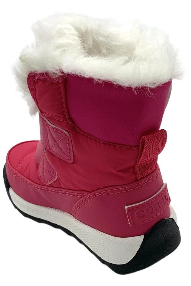 Botas Sorel para niñas pequeñas Whitney II forradas de piel rosa Foto 3 de 3
