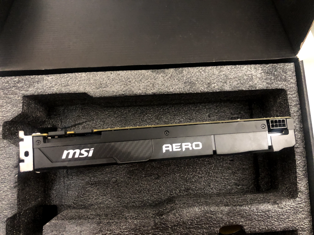 MSI GeForce GTX 1070 AERO ITX 8G OC 8GB GDDR5 Graphics Card for