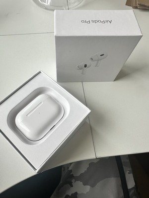 Apple AirPods Pro 2nd Generation with MagSafe Wireless Charging Case - White