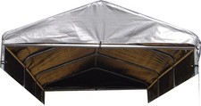 Large All Season Dog Run Cover  Roof Waterproof Comfortable Perfect Fit 5ft. X