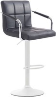 Barhocker Lucy V2 Weiß Schwarz
