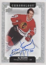 2018-19 Upper Deck Chronology Franchise History Al Secord #FH-CH-AS Auto x6p