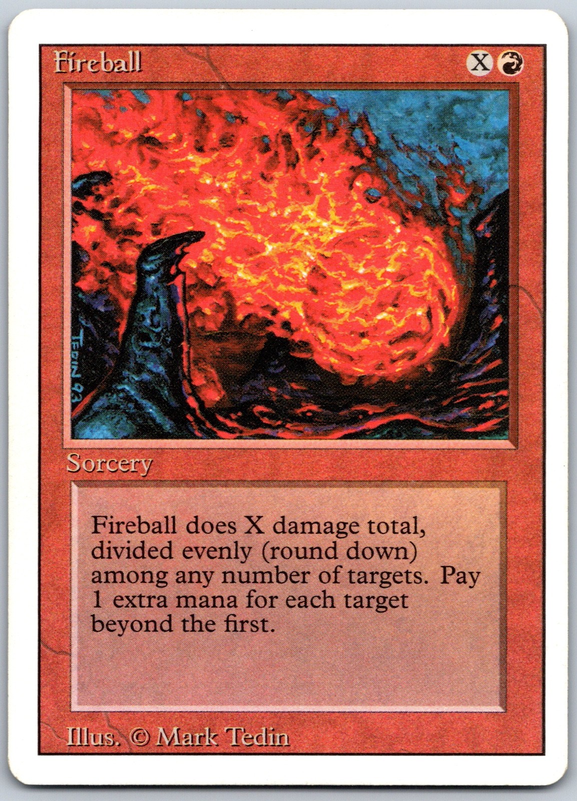Fireball Revised Edition MTG NM