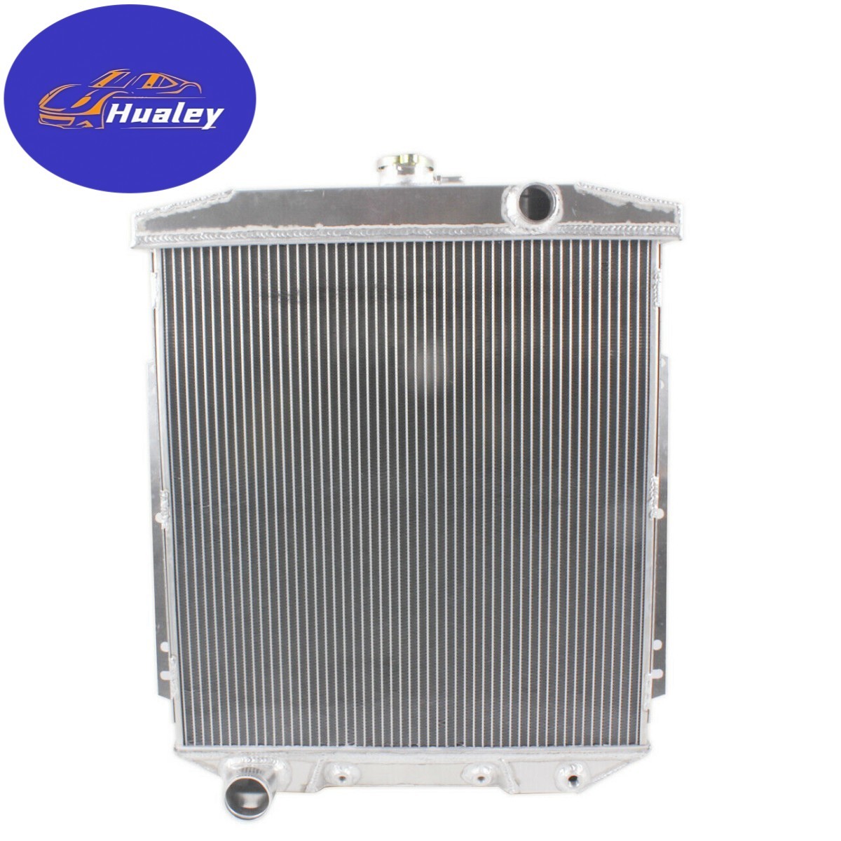 Radiator Fit 1954-1956 FORD Fairline Country Squire I6 V8 Aluminum 3 Row 1955