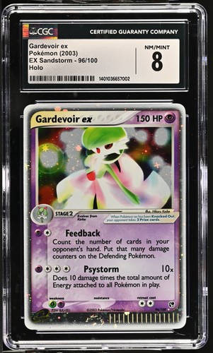 Gardevoir ex graded CGC 8 for sale on eBay