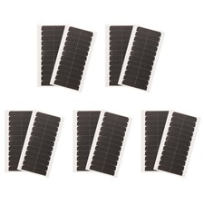 10 Sheets Wig Film Baby Hair Tape Tabs Double Sided Adhesive Extension