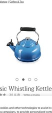 NIB Le Creuset  Whistling Kettle 1.7QT Gorgeo...