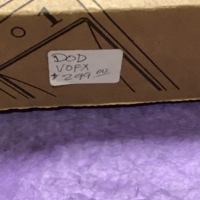 DOD VOFX1 Digital Multi-Effects Processor/Preamp Pedal for Electric Guitar
