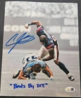 New ListingAndre Johnson Signed Autographed 8X10 Photo JSA Authentic SPOT LIGHT METALLIC