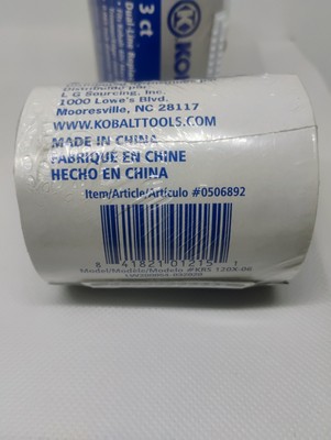 3 Bobine Di Ricambio Per Tagliabordi Kobalt 40V - Filo 0,065 Pollici - Modello #0506892