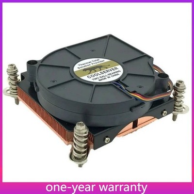  LGA1200/155X CPU Fan Heatsink 1U Cooler Fan For Intel Socket New