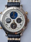 VINTAGE SEIKO CHRONOGRAPH ALARM 7T36-7A10 WORKING GOOD CASE SIZE 40MM