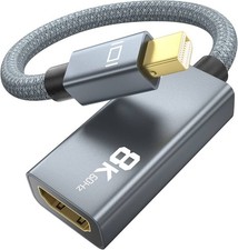  Mini DisplayPort to HDMI Adapter 8K 60Hz 