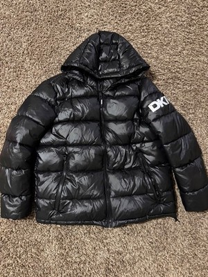 DKNY puffer coat. Size XL. Black. Winter. Fall. Snow. New without tags.