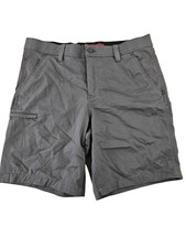 32 x 9" INSEAM - GREY - Wrangler Men's Performance Stretch Utility Cargo Shorts