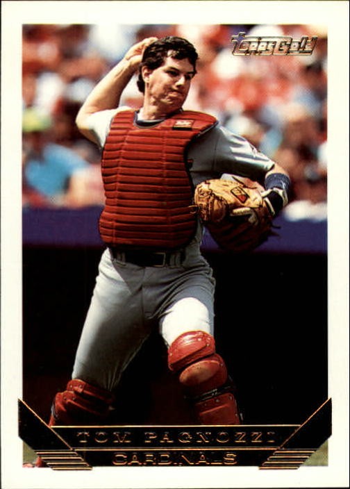 1993 Topps Gold #92 Tom Pagnozzi - BB
