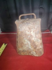 large antique cow bell