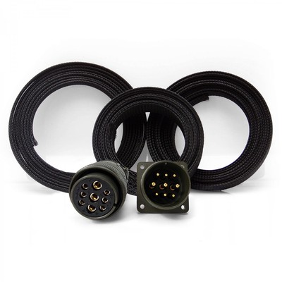 9 Pin Billet Wire Management Plug Kit with Loom