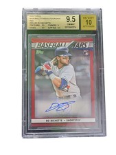 2020 Topps Baseball Stars Autographs Red Bo Bichette #BSABO BGS 9.5 Auto 10