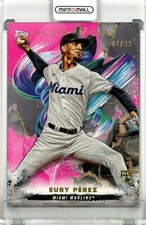 2023 Topps Inception Miami Marlins Eury Perez Magenta 02/99