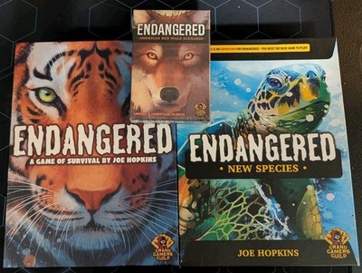 Endangered Board Game Bundle || Grand Gamers Guild