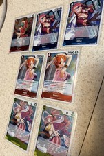 One piece card game tcg deck builder lot 