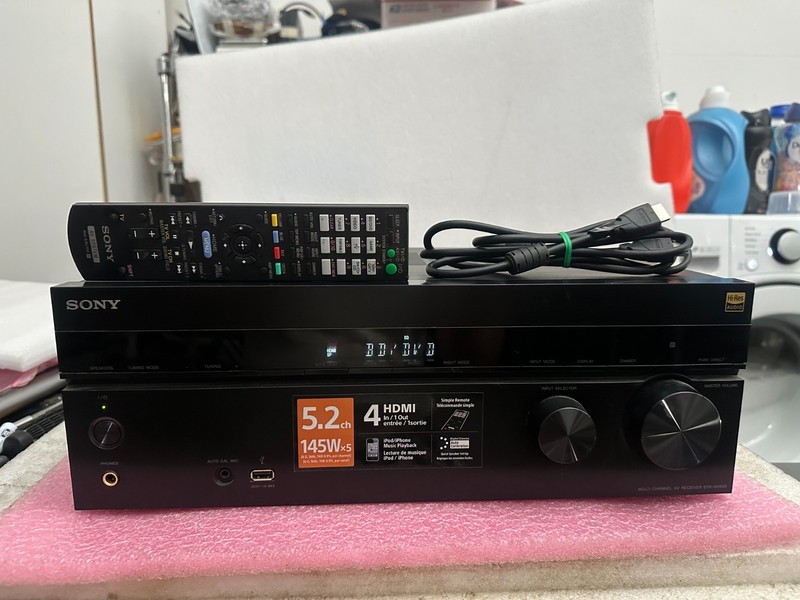 SONY STR-DH550 5.2 Channel 4K AV Receiver HDMI