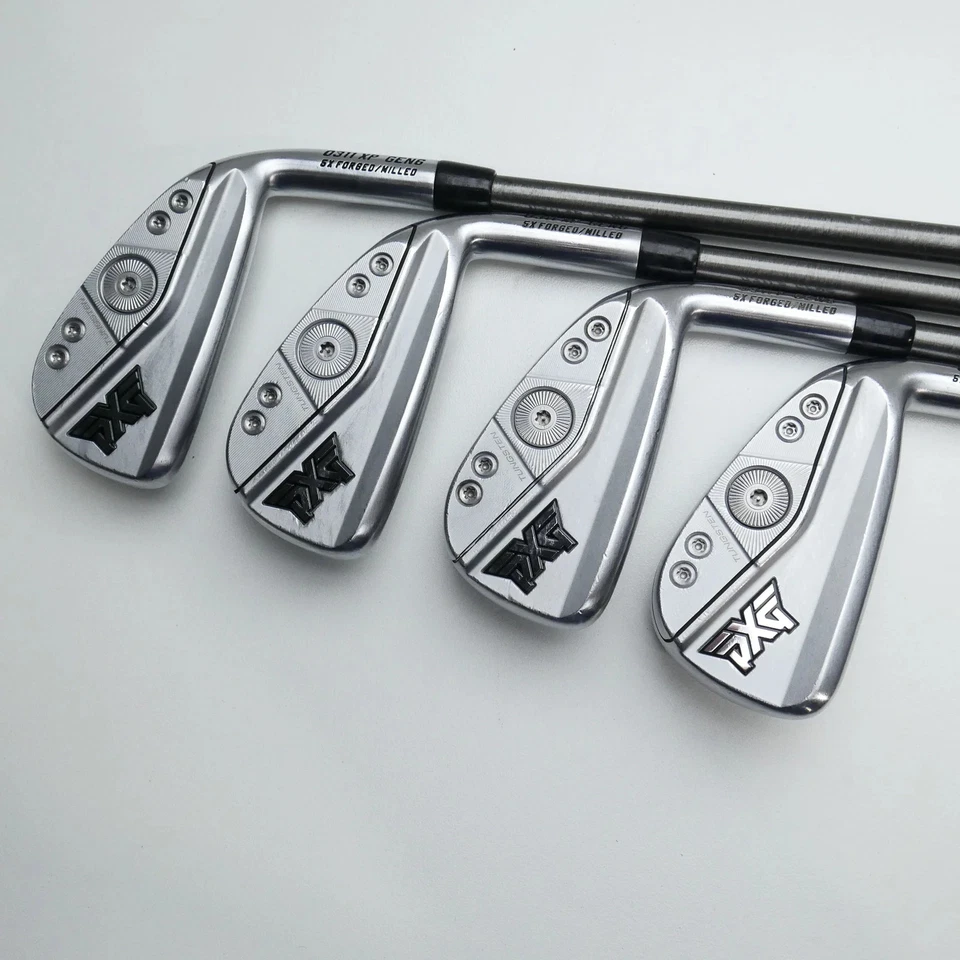 Used PXG 0311 XP & P GEN6 Combo Iron Set / 4 - PW + GW / Regular Flex - Image 4 of 4