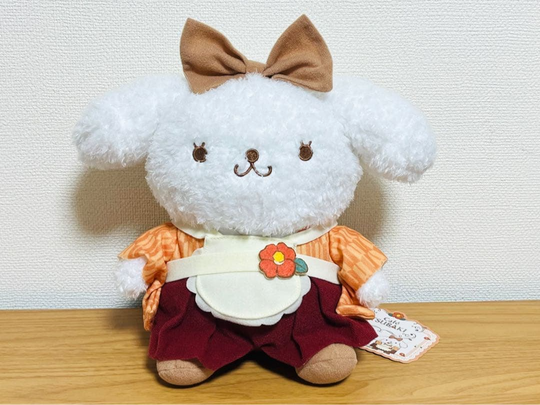 Pompompurin Macaron Plush Cafe TSUBAKI Exclusive Sanrio Not For