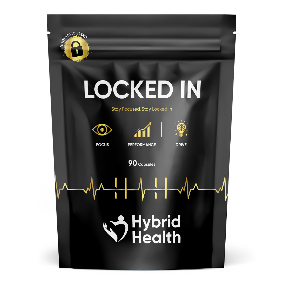 Locked in® Nootropics Brain Supplement - Focus, Cognitive Function & Energy