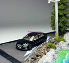 MH 1:64 Black 2008 S8 Sedan Luxury Sports Model Diecast Metal Car