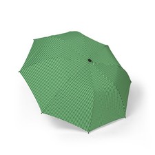 GREEN UMBRELLA - Waterproof Lightweight for Parks  Outdoor Use  Micro Dots