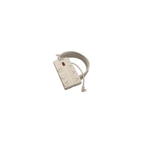 Surge Protector 8 AC Outlets 25ft Cord 1900 Joules Child Safety Covers Plastic - 第 4/21 張圖片