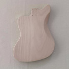 DIY Electric Guitar Kit Humbucker Pickup Solid Mahogany Body Rosewood Fretboard — photo 6