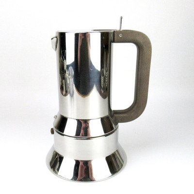 Alessi Espressomaschine 9090/6 Richard Sapper Design 6 Tassen ca. 20,5cm