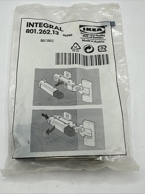 2 Schranktür Scharnier Dämpfer Möbel Integral IKEA (801.262.13)