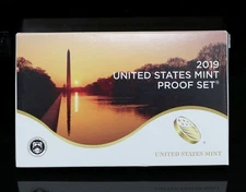 2019 Clad Proof Set U.S. Mint OGP With W Penny  #1441