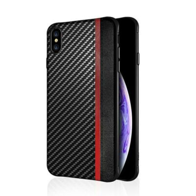 Handyhülle für Samsung Galaxy Note 10 Lite Case Cover Etuis Carbon Optik Schwarz