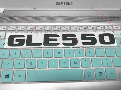 Flat 2018 Gloss Black Letters Trunk Embl Badge Sticker for Mercedes Benz GLE550